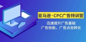 亚马逊·CPC广告·2期特训营，迅速提升广告基础，广告技能，广告点击转化倾城领域-倾城领域