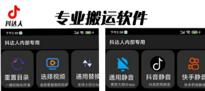 对外收费699抖音傻瓜式一键搬运，起号专用5分钟一个视频《软件+详细教程》倾城领域-倾城领域