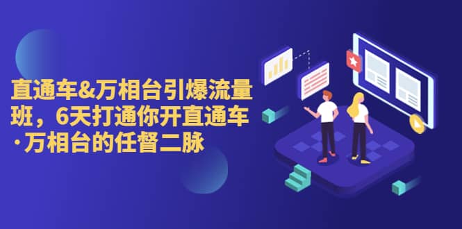 直通车+万相台引爆流量班，6天打通你开直通车·万相台的任督 二脉倾城领域-倾城领域