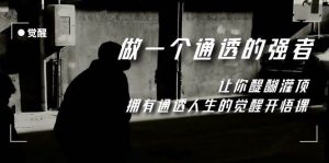 觉醒-做一个通透强者，让你醍醐灌顶，拥有通透人生，掌握强大的秘密倾城领域-倾城领域