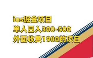 iso掘金小游戏单人 日入300-500外面收费1980的项目【揭秘】倾城领域-倾城领域