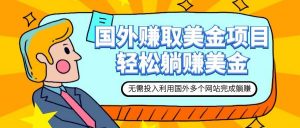 赚美金项目 用好这几个网站 轻松在家完成躺赚美金倾城领域-倾城领域