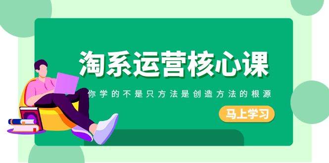 淘系-运营核心课，你学的不是只方法是创造方法的根源（190节课）倾城领域-倾城领域