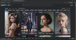 利用Stable Diffusion创建动漫艺术图像使用AI绘画赚钱-中英字幕倾城领域-倾城领域