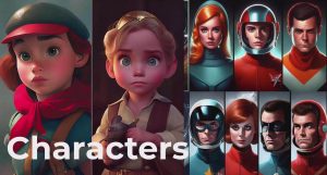 掌握 MidJourney V5 AI + ChatGPT创建一致的角色设计图像-22节课-中英字幕倾城领域-倾城领域