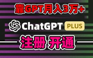 靠卖chatgp账号，4.0代充，日入1000+，精准引流，暴力变现倾城领域-倾城领域