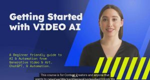 如何使用AI人工智能制作生成人物视频课程-11节课-中英字幕倾城领域-倾城领域