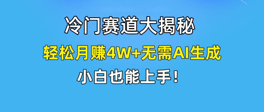 快手无脑搬运冷门赛道视频“仅6个作品 涨粉6万”轻松月赚4W+倾城领域-倾城领域