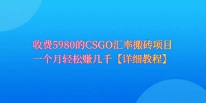 CSGO装备搬砖，月综合收益率高达60%，你也可以！倾城领域-倾城领域
