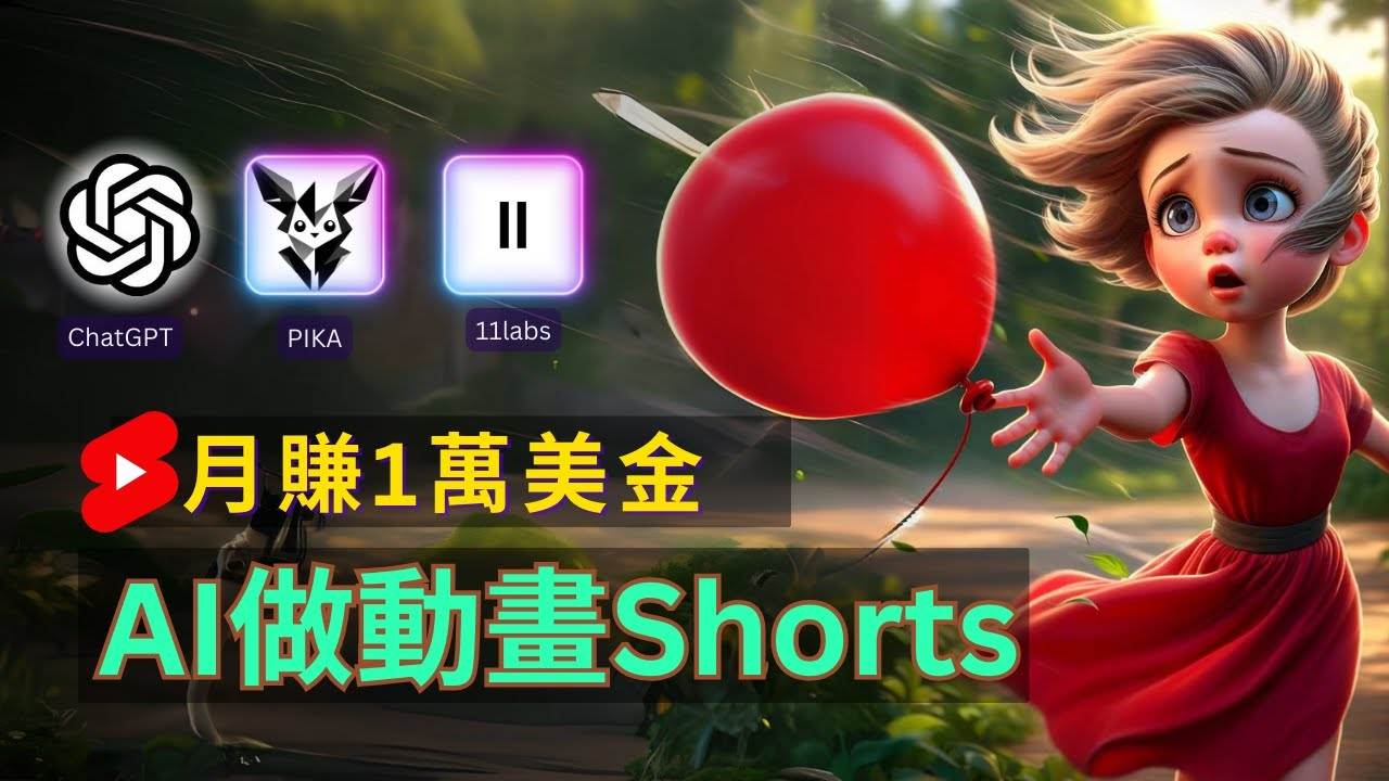 轻松制作皮克斯风格人生故事短视频，免费AI助你月入上万倾城领域-倾城领域