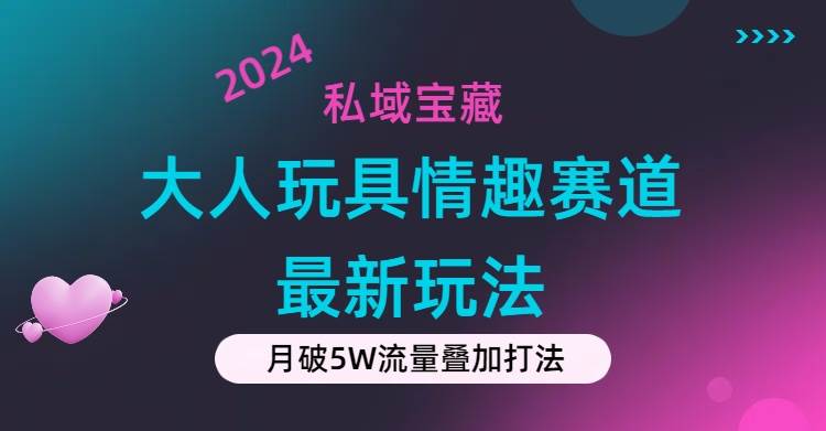 私域宝藏：大人玩具情趣赛道合规新玩法，零投入，私域超高流量成单率高倾城领域-倾城领域