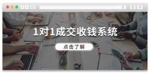 1对1成交 收钱系统，十年专注于引流和成交，全网130万+粉丝倾城领域-倾城领域