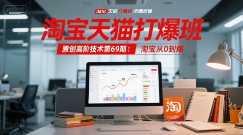 淘宝天猫打爆班原创高阶技术第69期：淘宝从0到爆倾城领域-倾城领域