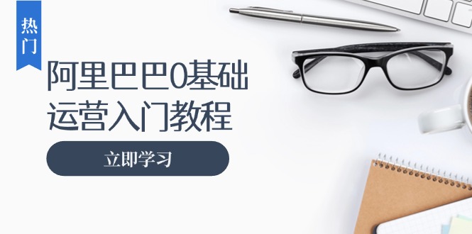 阿里巴巴运营零基础入门教程：涵盖开店、运营、推广，快速成为电商高手倾城领域-倾城领域